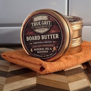 True Grit Woodcrafts Board Butter Care Kit